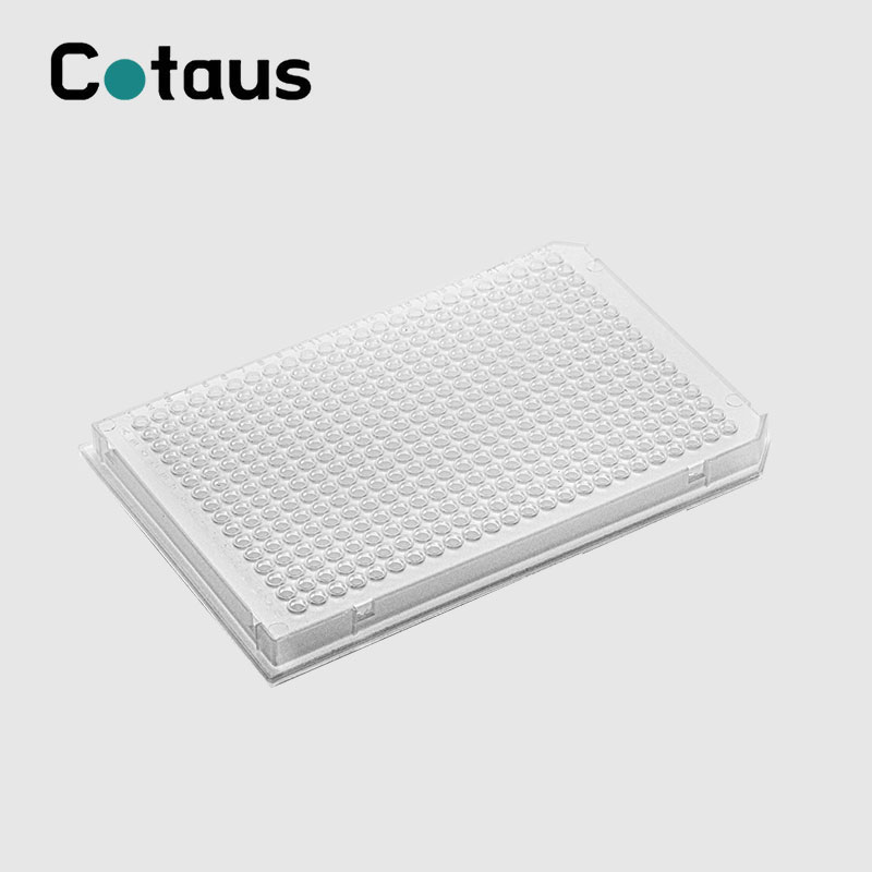 384 بئر 40 ميكرولتر لوح شفاف PCR